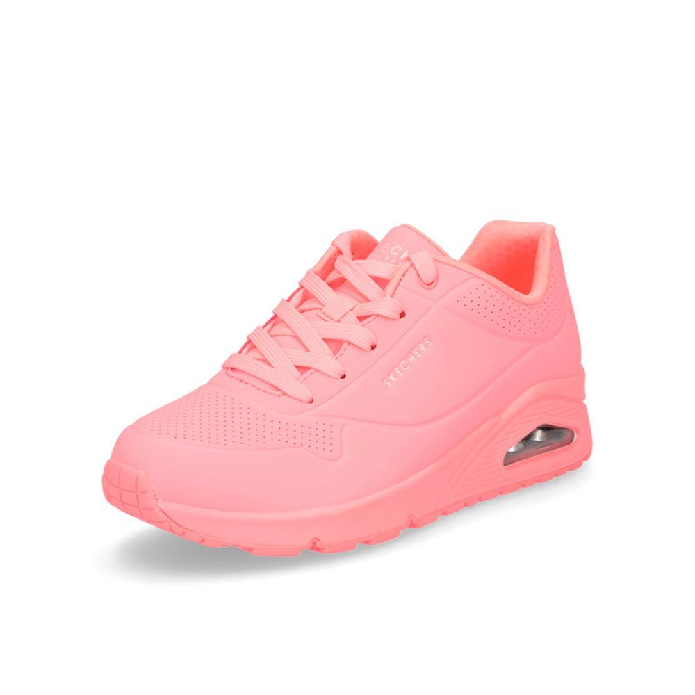 Tênis Americanos Rosa Femininos Skechers 3/6