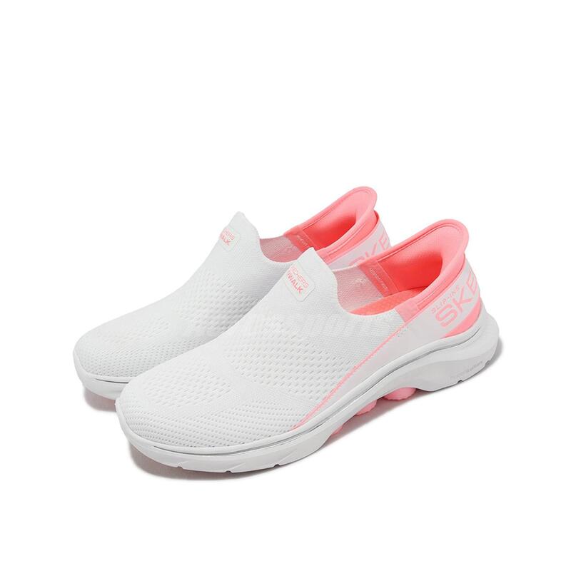 Zapatillas Deportivas Caminar Mujer Skechers 125231_WPK Blancas sin Cordones