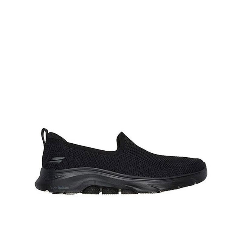 Zapatillas Deportivas Caminar Mujer Skechers 125218_BBK Negras sin Cordones