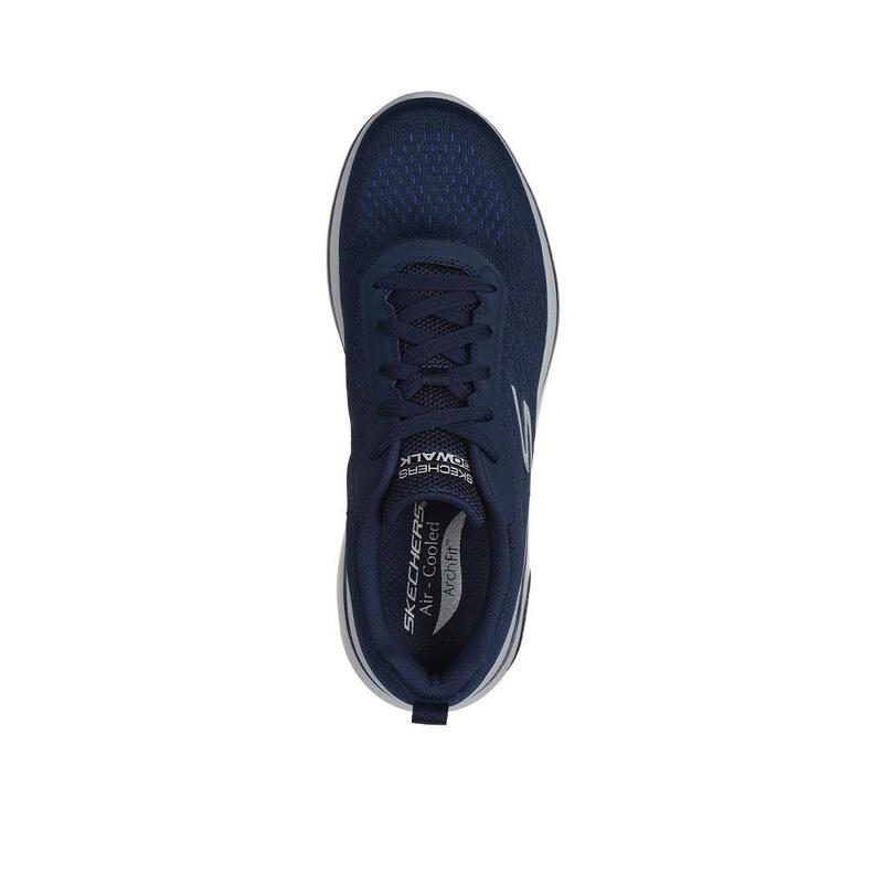 Zapatillas Deportivas Caminar Hombre Skechers 216516_NVY Azul marino Cordones