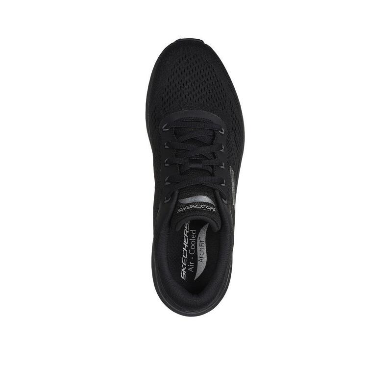 Zapatillas Deportivas Caminar Hombre Skechers 232700_BBK Negras con Cordones