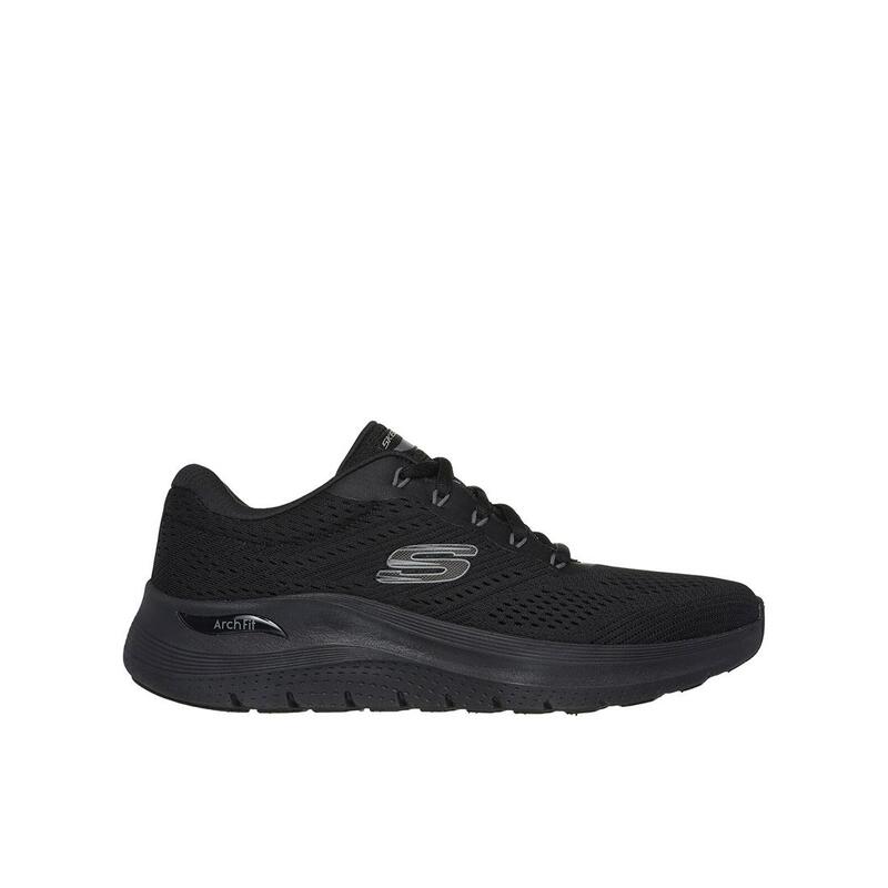 Zapatillas Deportivas Caminar Hombre Skechers 232700_BBK Negras con Cordones