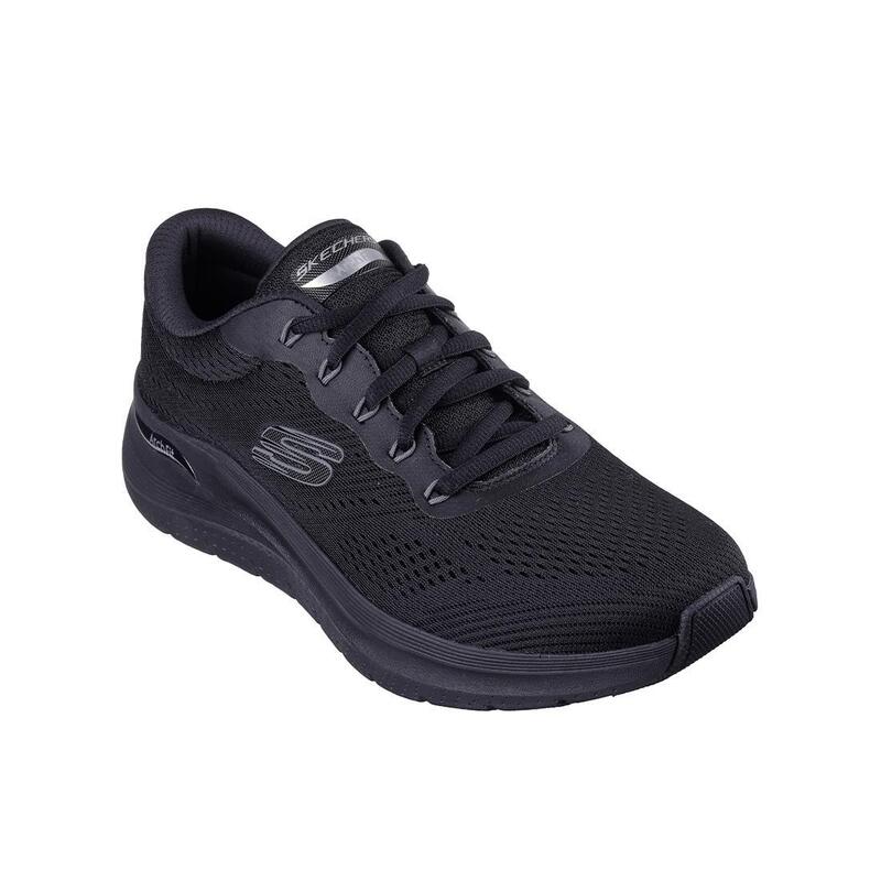 Zapatillas Deportivas Caminar Hombre Skechers 232700_BBK Negras con Cordones