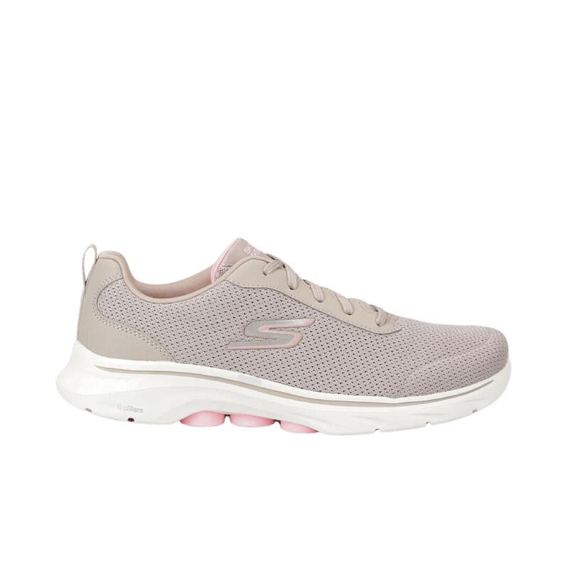 Zapatillas Deportivas Caminar Mujer Skechers 125207_TPPK Topo con Cordones