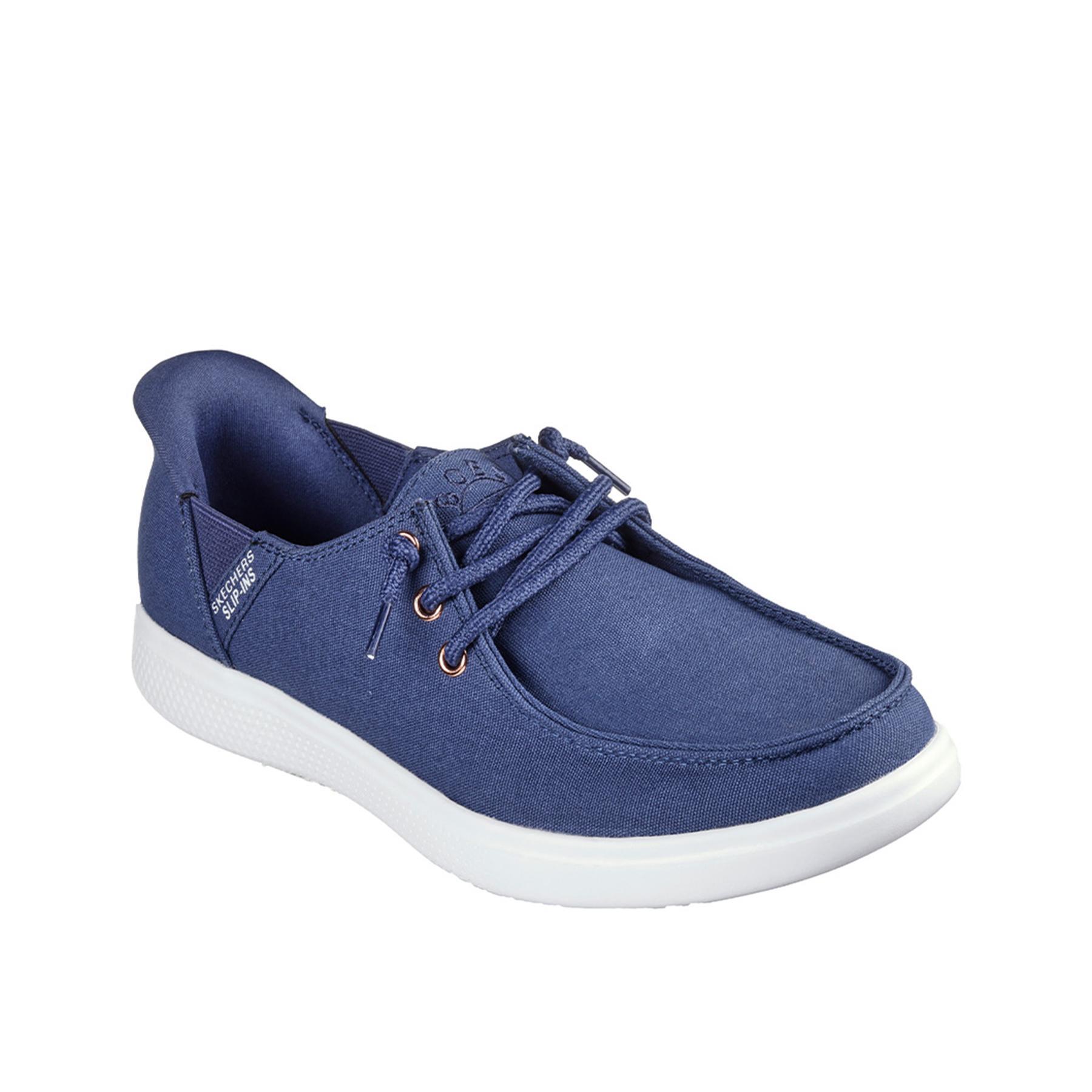 Sapatos Azuis Fofos Skichers Femininos 2/5