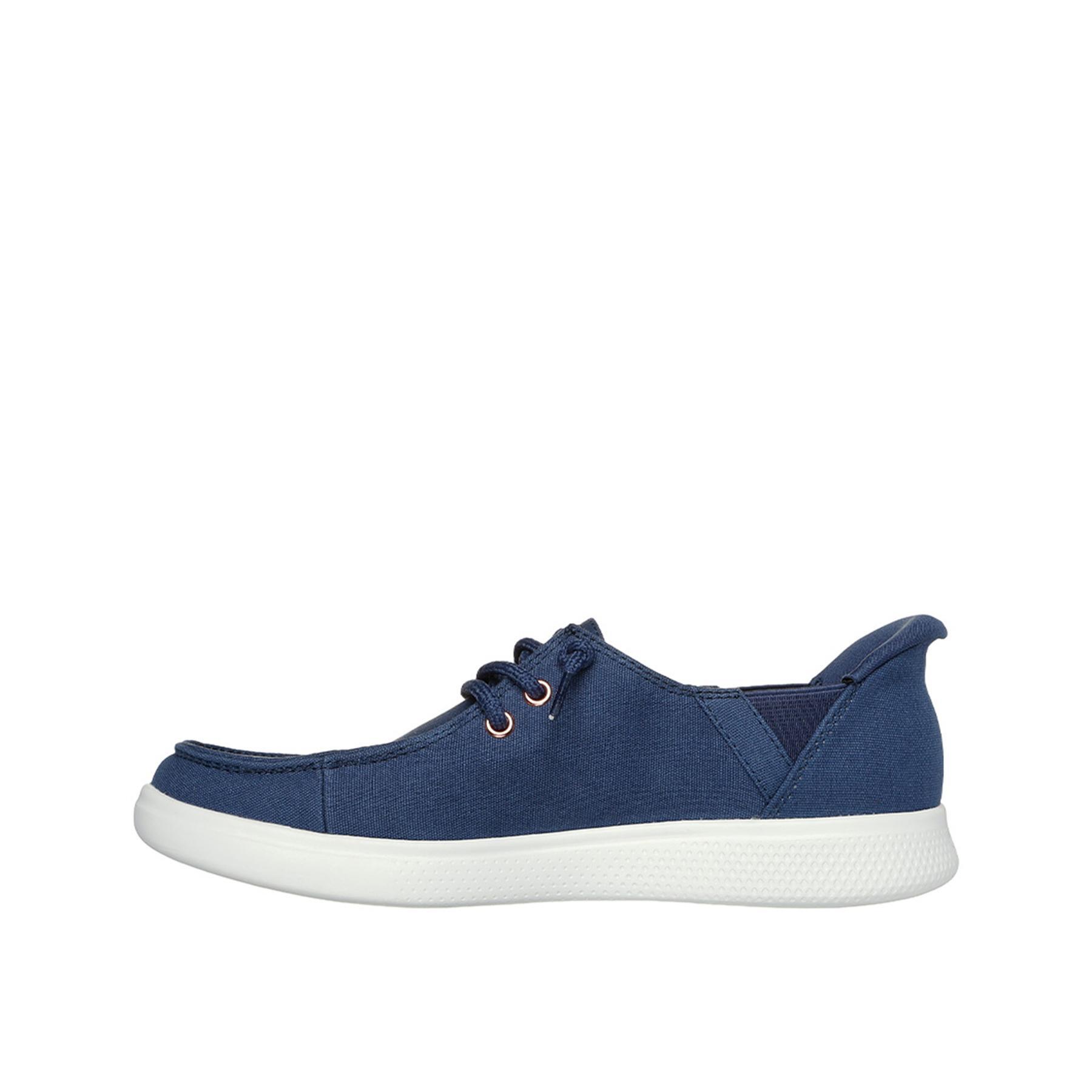 Sapatos Azuis Fofos Skichers Femininos 3/5