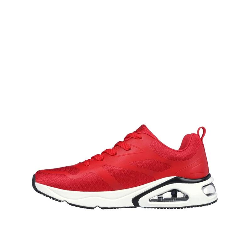 Zapatillas Deportivas Caminar Hombre Skechers 183070_RED Rojas con Cordones