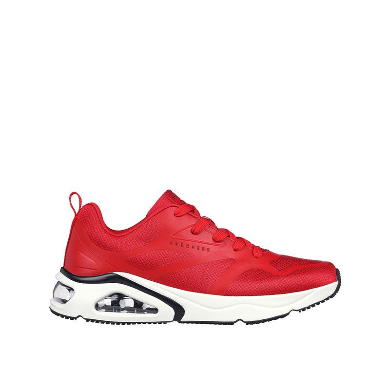 Zapatillas Deportivas Caminar Hombre Skechers 183070_RED Rojas con Cordones