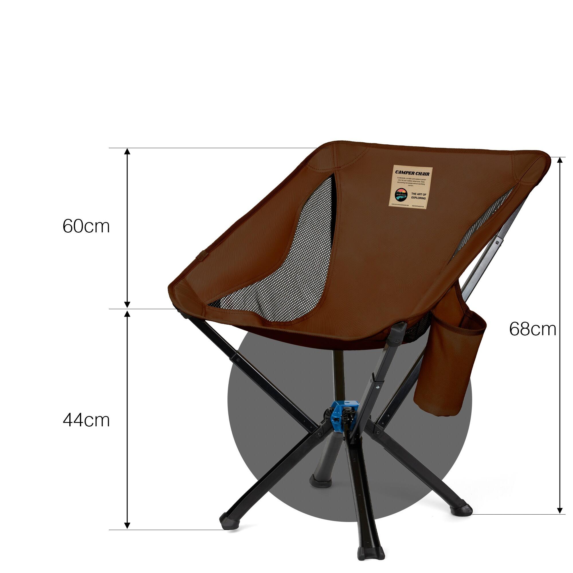 Camper-Stuhl Seven Peaks Chocolat-Stuhl 3/7