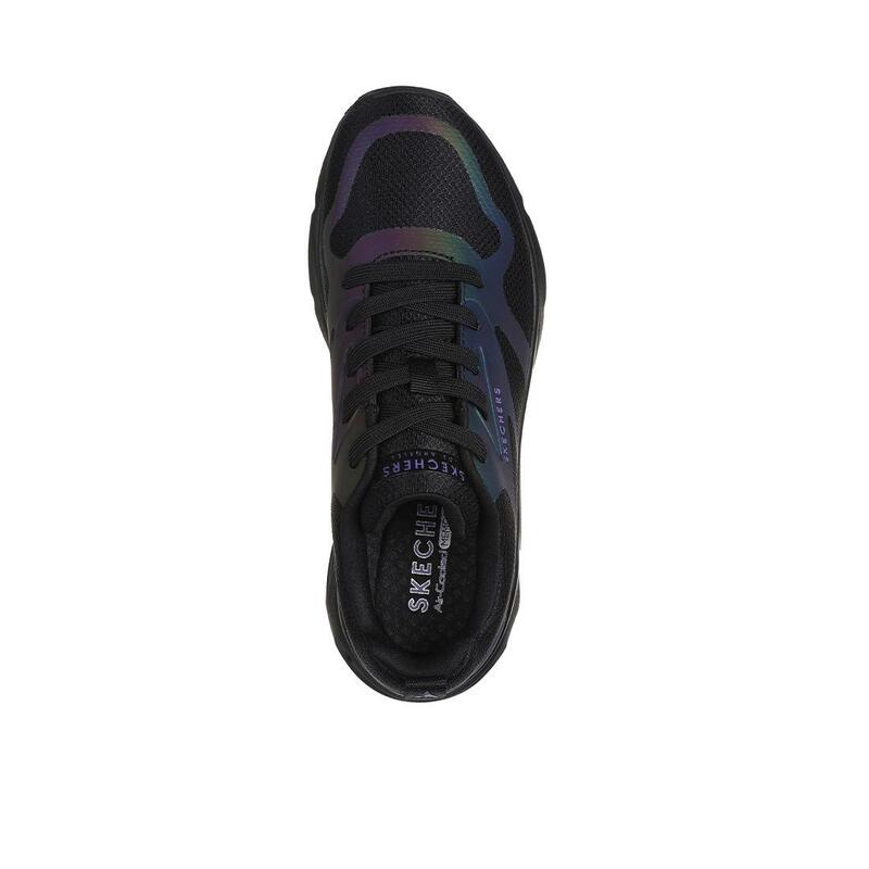 Zapatillas Deportivas Caminar Mujer Skechers 177418_BBK Negras con Cordones