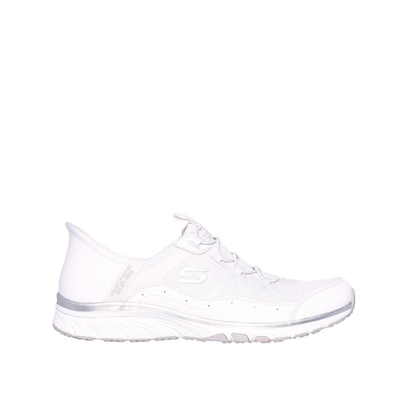 Zapatillas Deportivas Caminar Mujer Skechers 104289_WSL Blancas con Elásticos