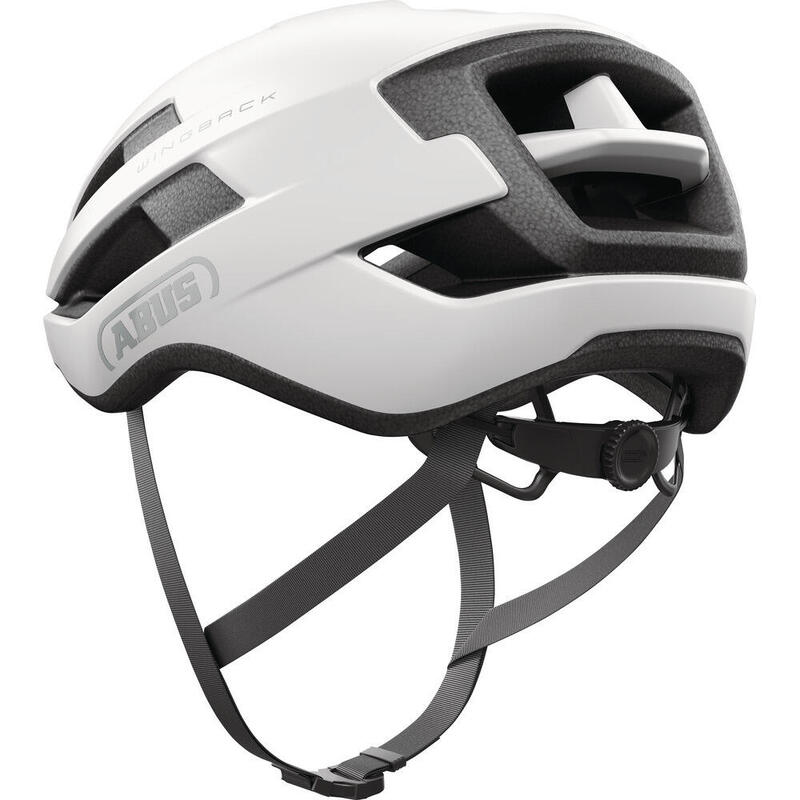 Abus Wingback casco road Polar White L 57-61 cm