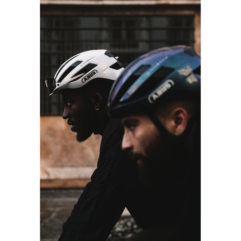 Abus Wingback Fahrradhelm Polarweiß L 57-61 cm 3/7
