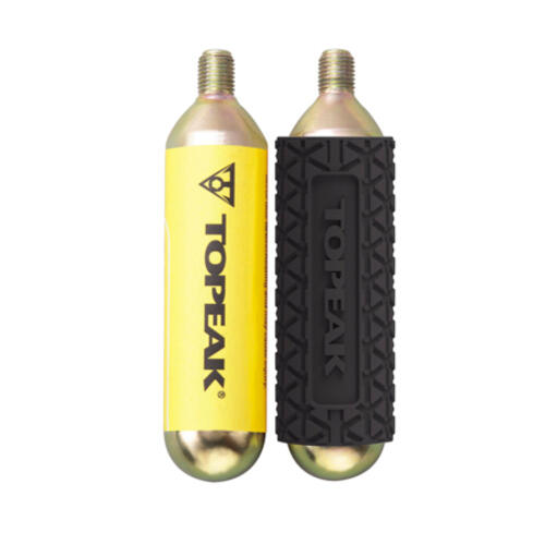 Cartouches CO2 Topeak Cartridge 25g Threated (x2)