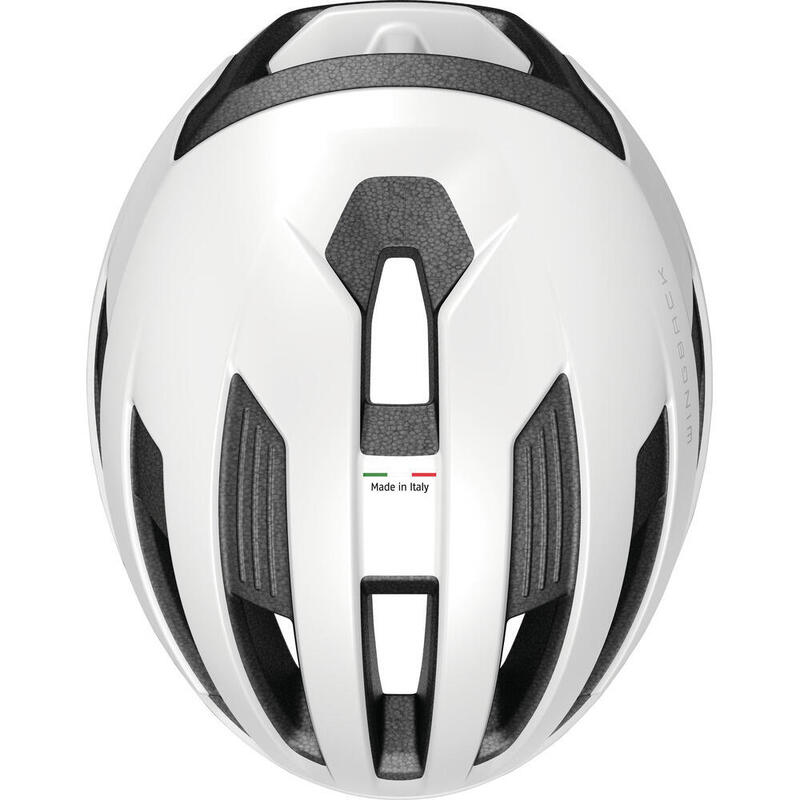 Abus Wingback casco road Polar White L 57-61 cm