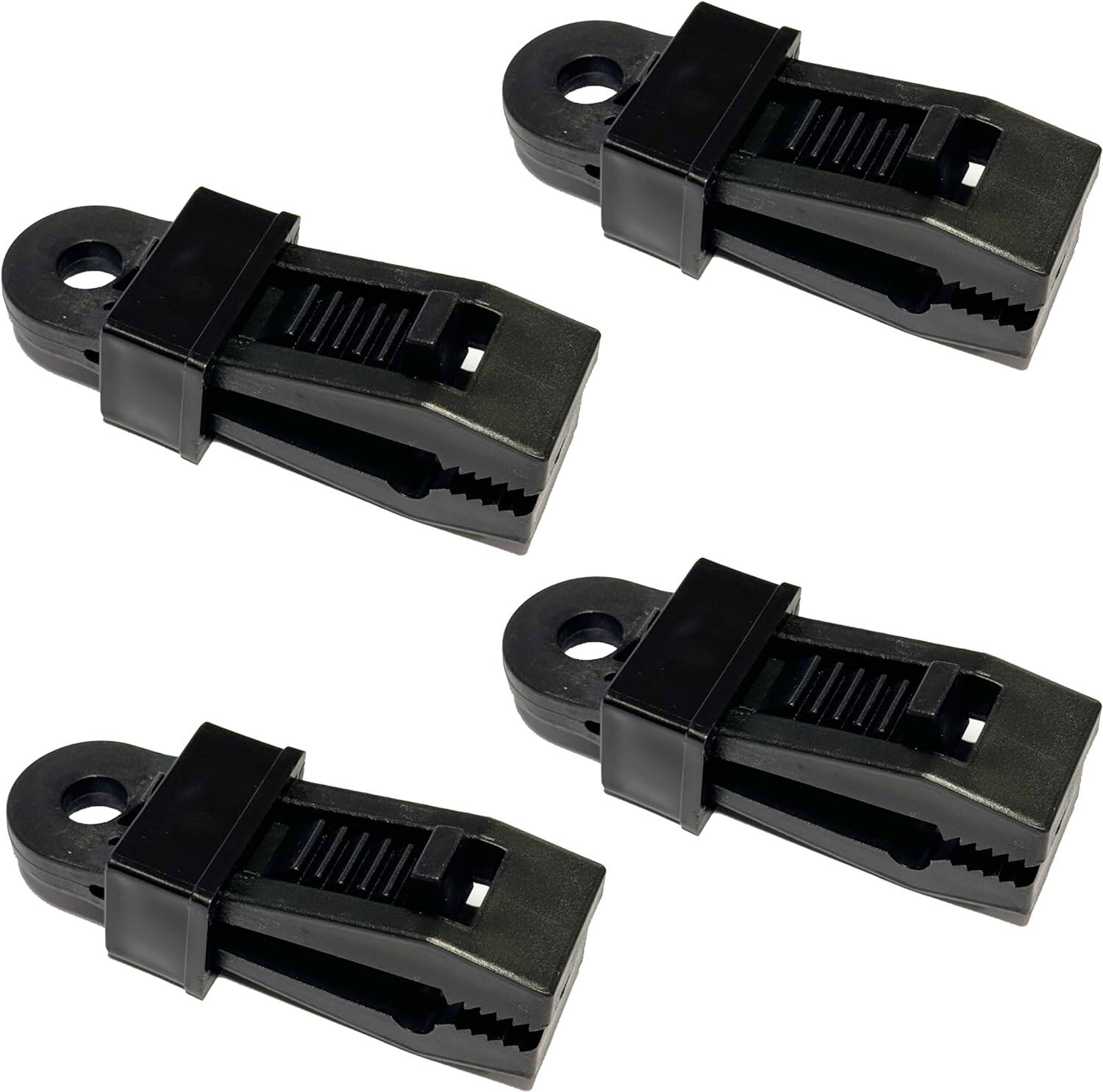 OLPRO Tent Groundsheet Pegging Clamps Pack Of 4