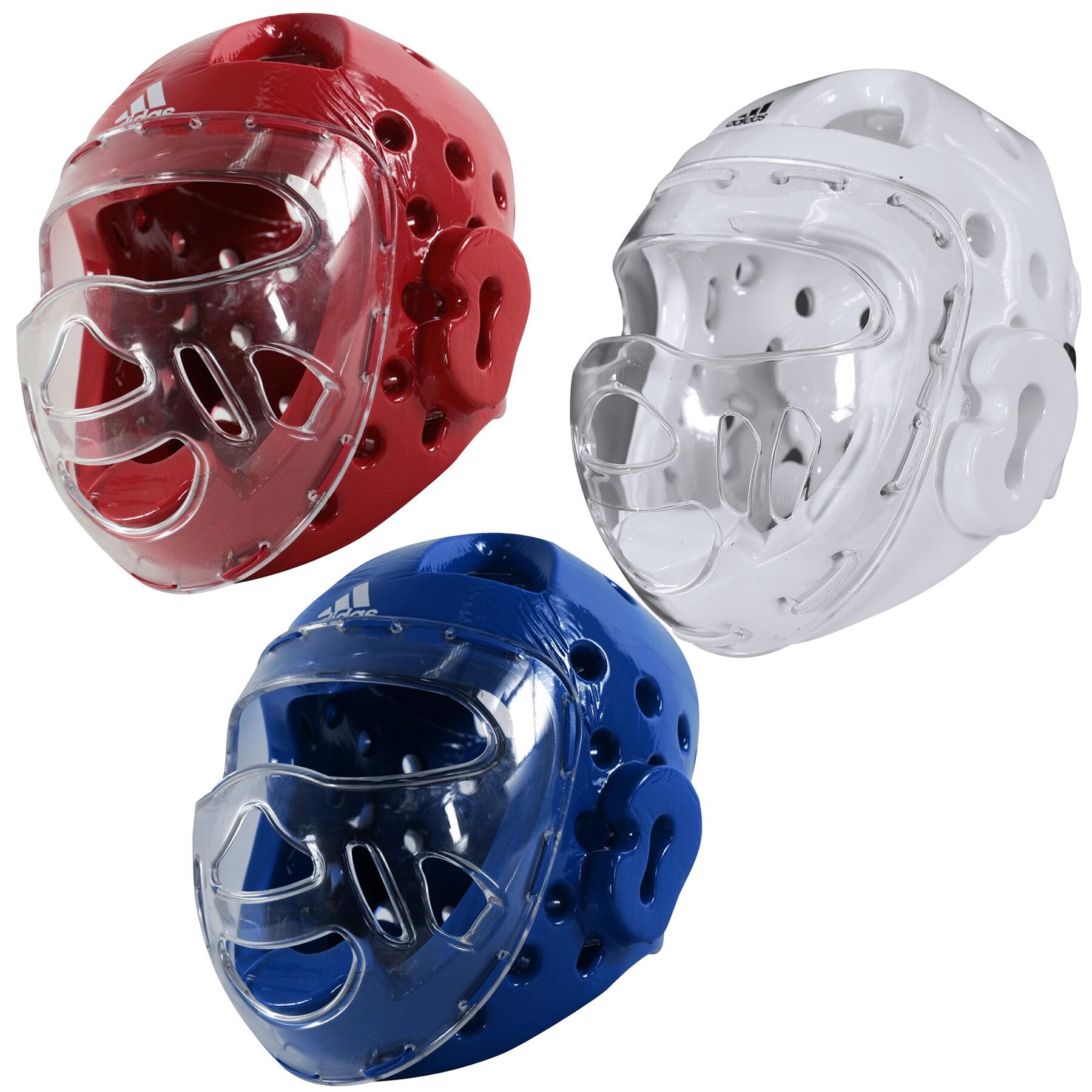 Taekwondo helm met bescherming adidas WTF 1/3