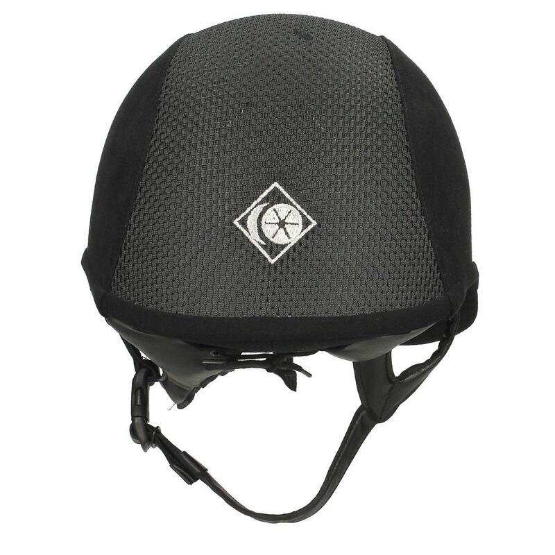 Casque d'équitation microsuède Charles Owen SP8 PLUS