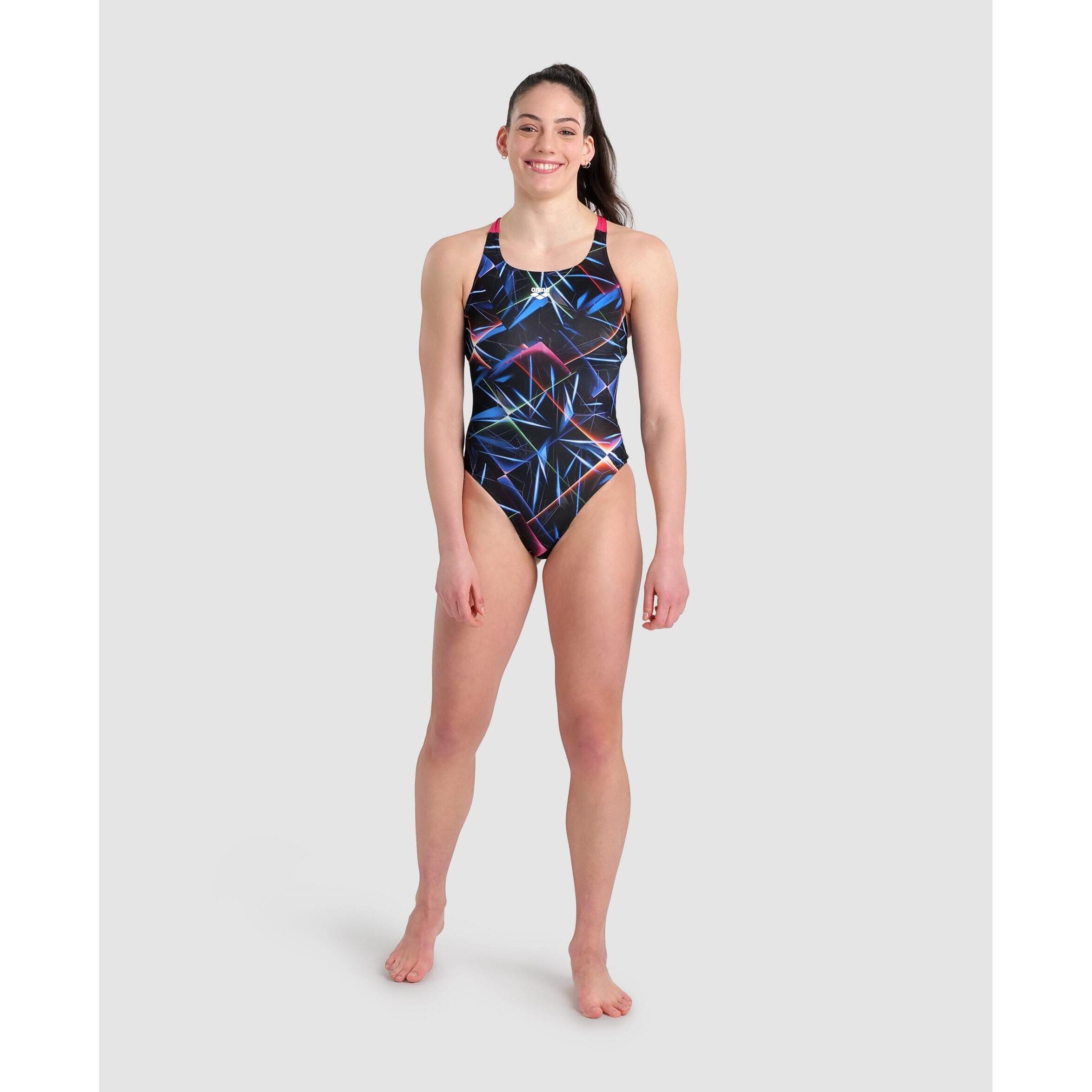 Fato de banho feminino Arena Pro Allover 2/7