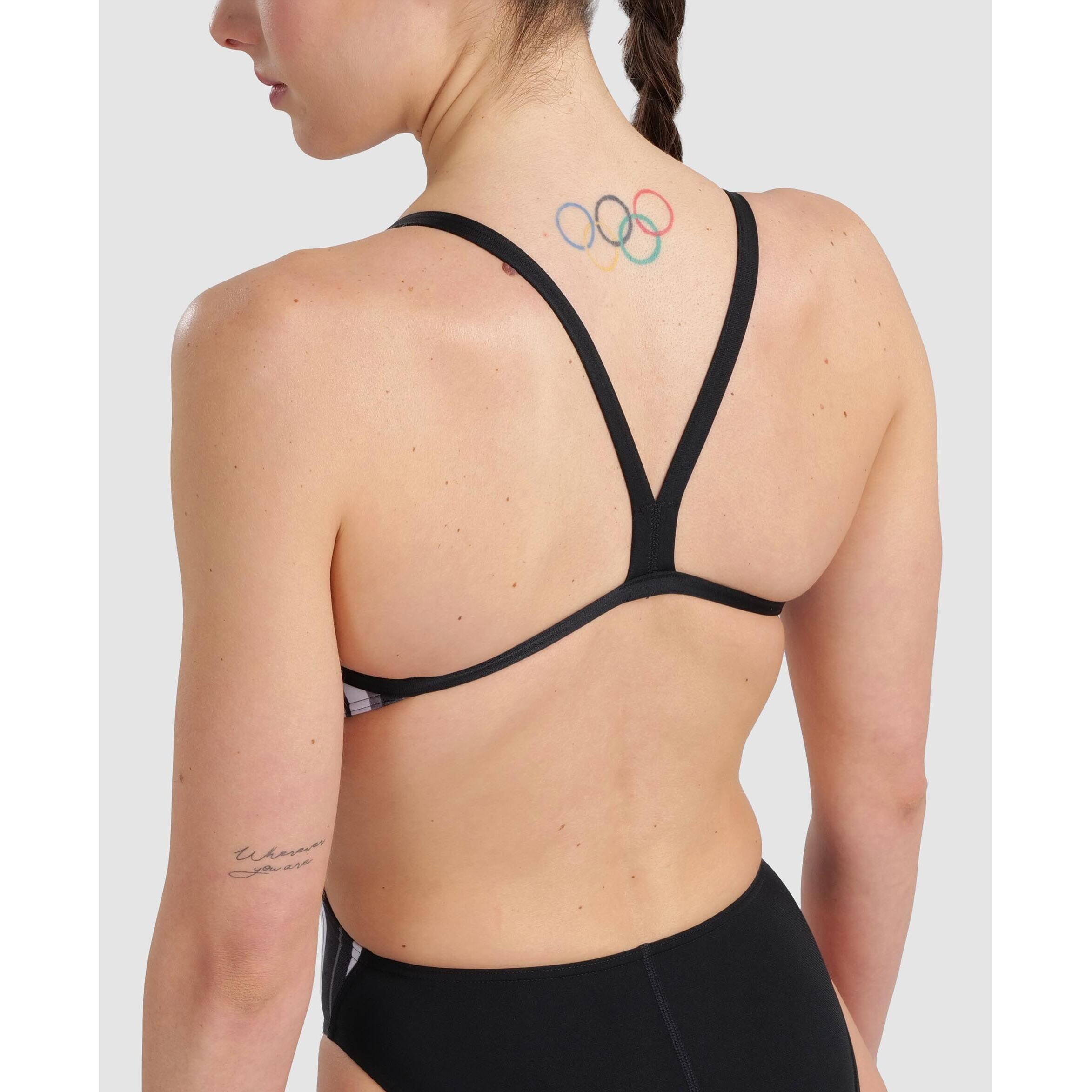 Fato de banho feminino Arena Marbled 5/5