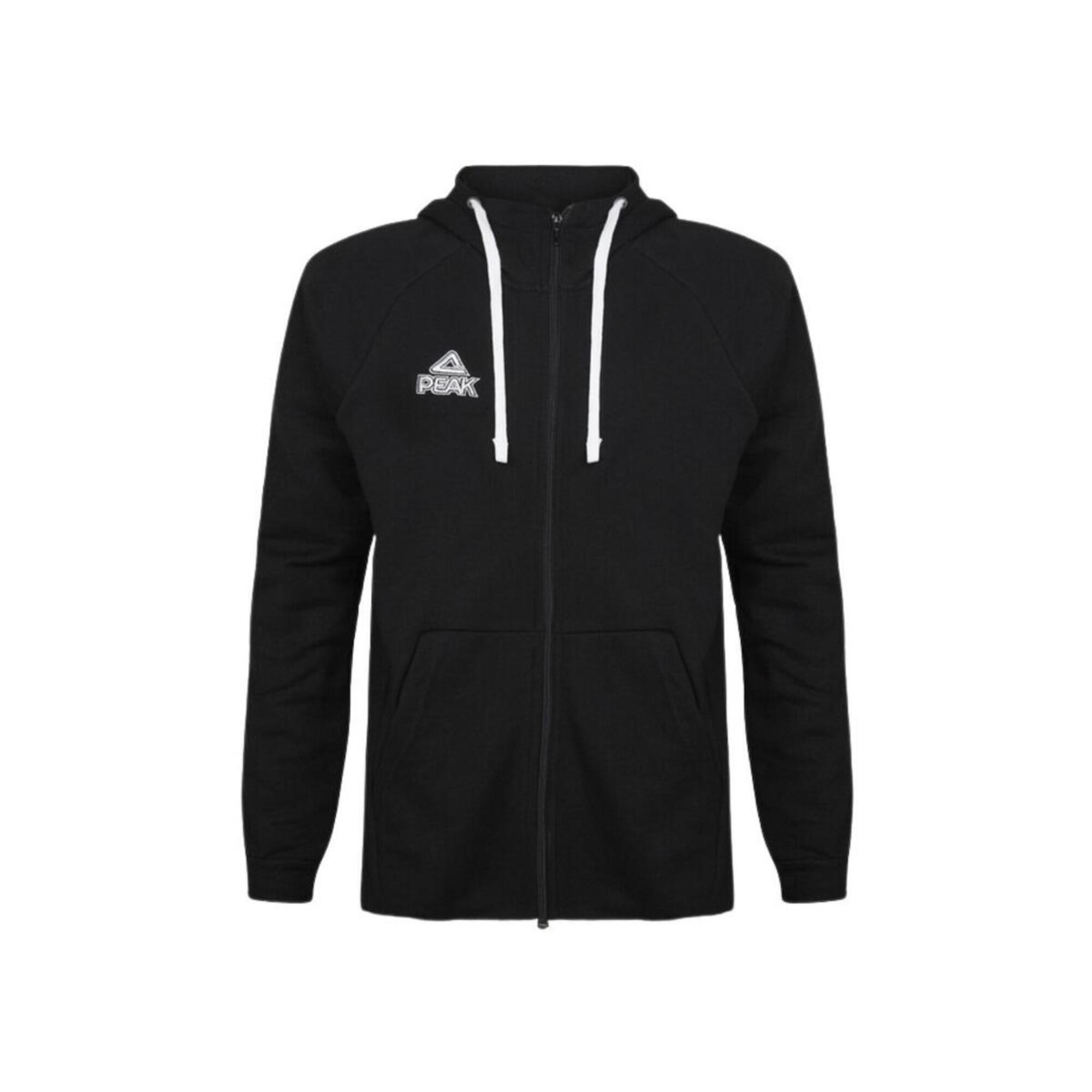 Peak - Sweatshirt Enfant Peak Zip Bi-color Élite - Sweat-shirt - Noir - 10 À 12 Ans - Decathlon
