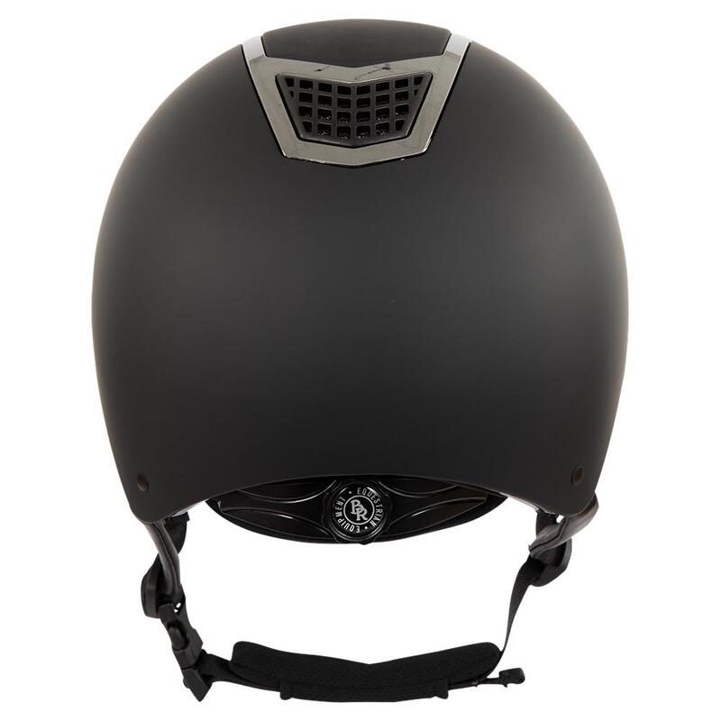 Casco da equitazione con visiera standard BR Equitation Lambda Painted