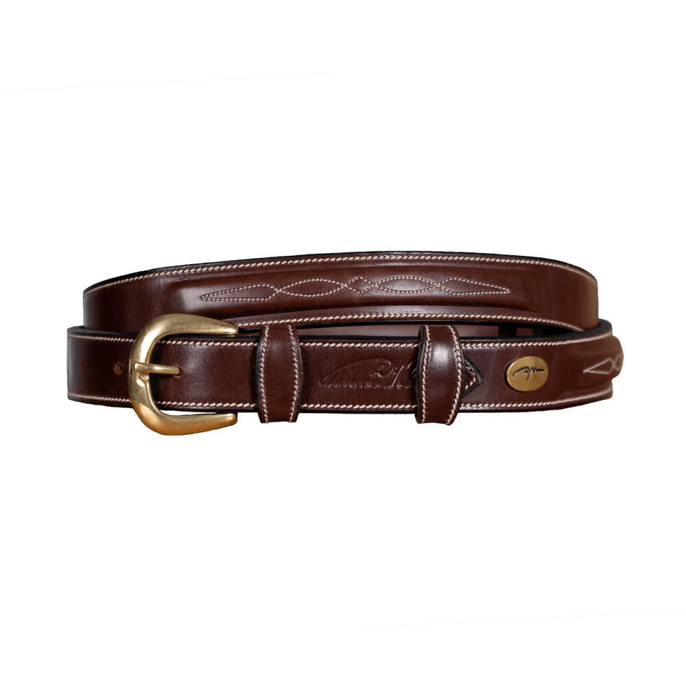 DY'ON Belt with decorative stitching Dy'on