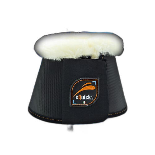 Cloches pour cheval eQuick eOverreach fluffy