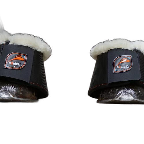 Cloches pour cheval eQuick eOverreach fluffy 3/4