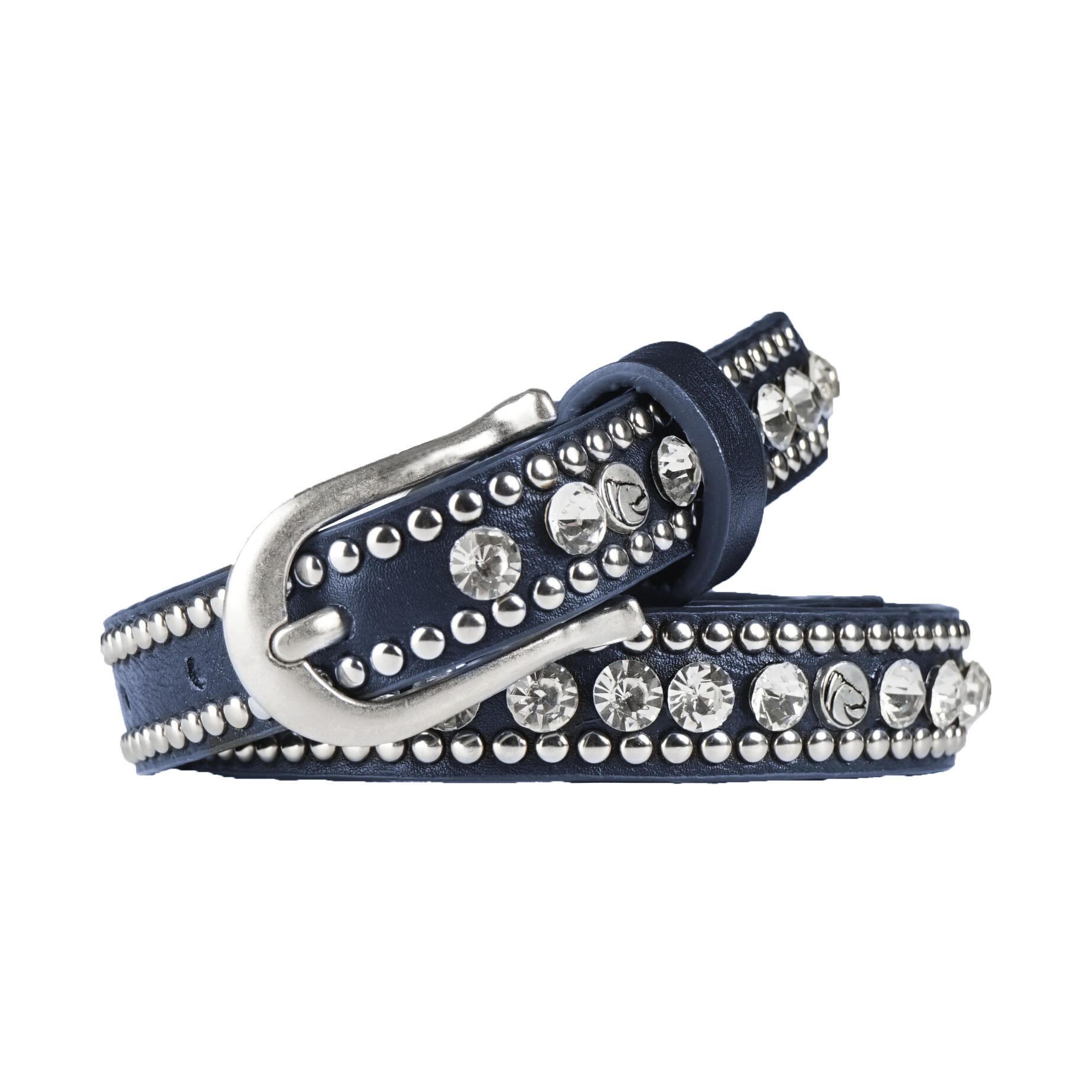 Horka - Ceinture En Cuir/pu Femme Horka Expression - Ceinture - Bleu - 75 Cm - Decathlon
