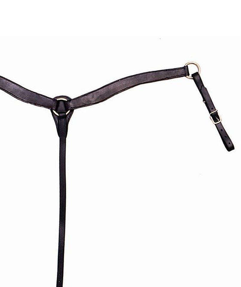 TATTINI Pettorale western in cuoio liscio
