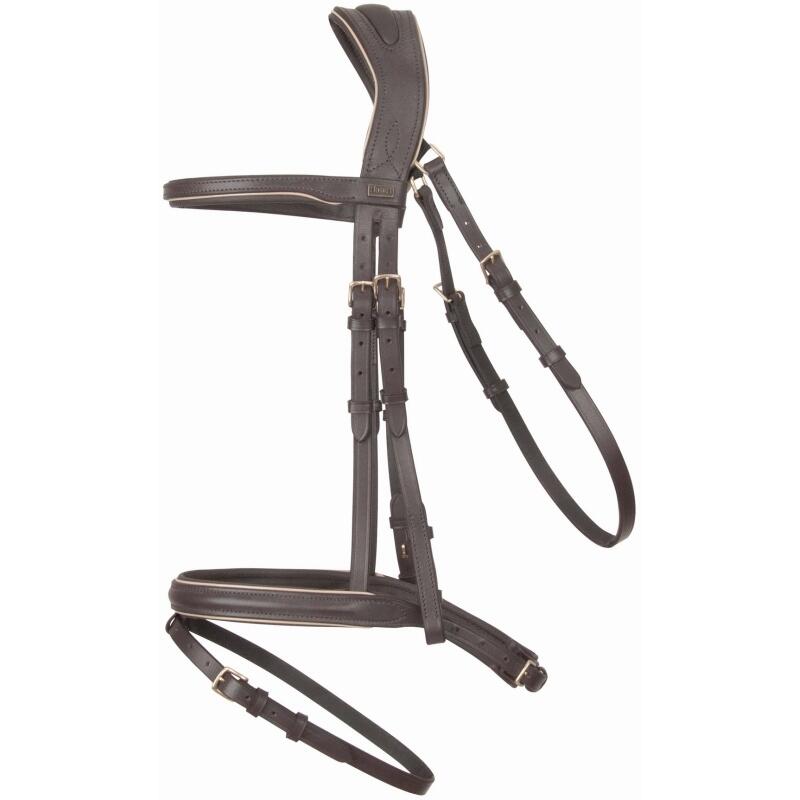 T De T - Bridons Équitation T De T Velazquez - Bridon - Beige|marron - Ps - Decathlon