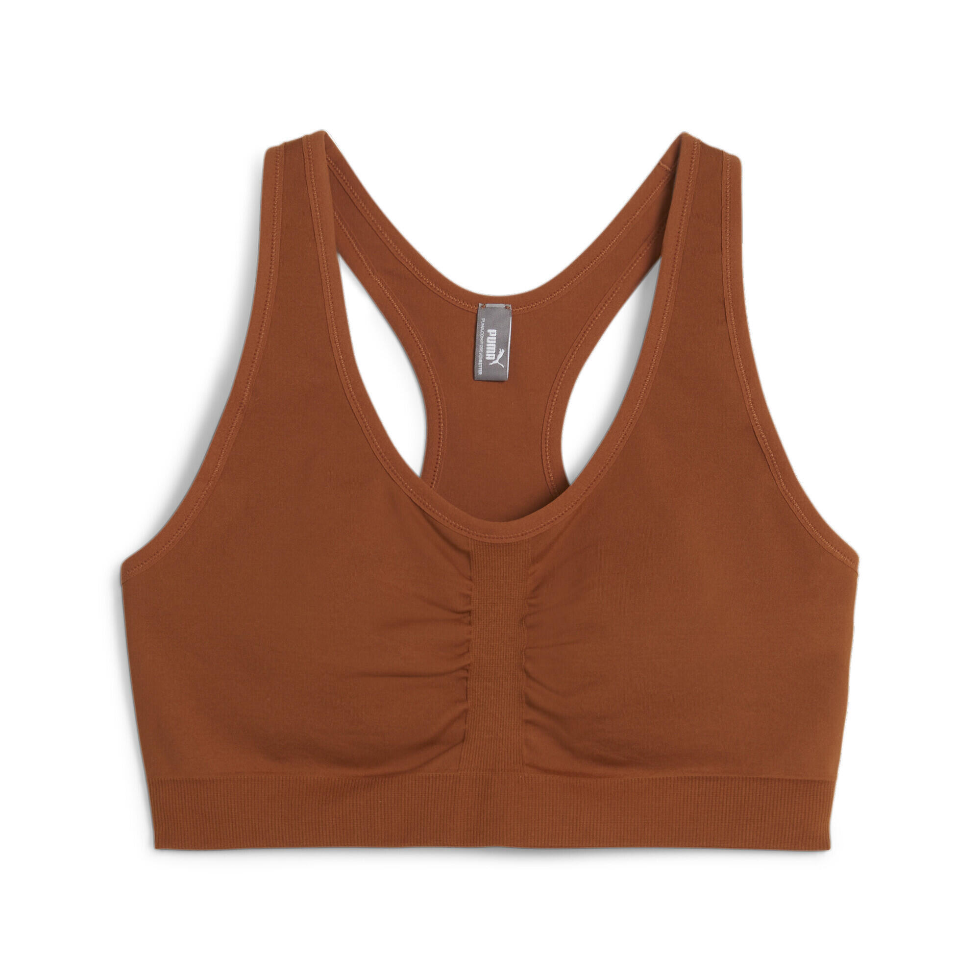 Puma - Brassière À Maintien Modéré Femme Puma 4keeps Shapeluxe - Soutien-gorge - Marron - 40 M - Decathlon