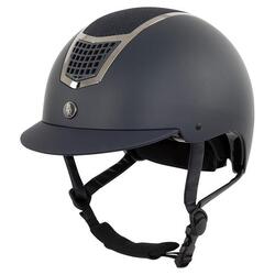 Casque d'équitation visière standard BR Equitation Lambda Glitter