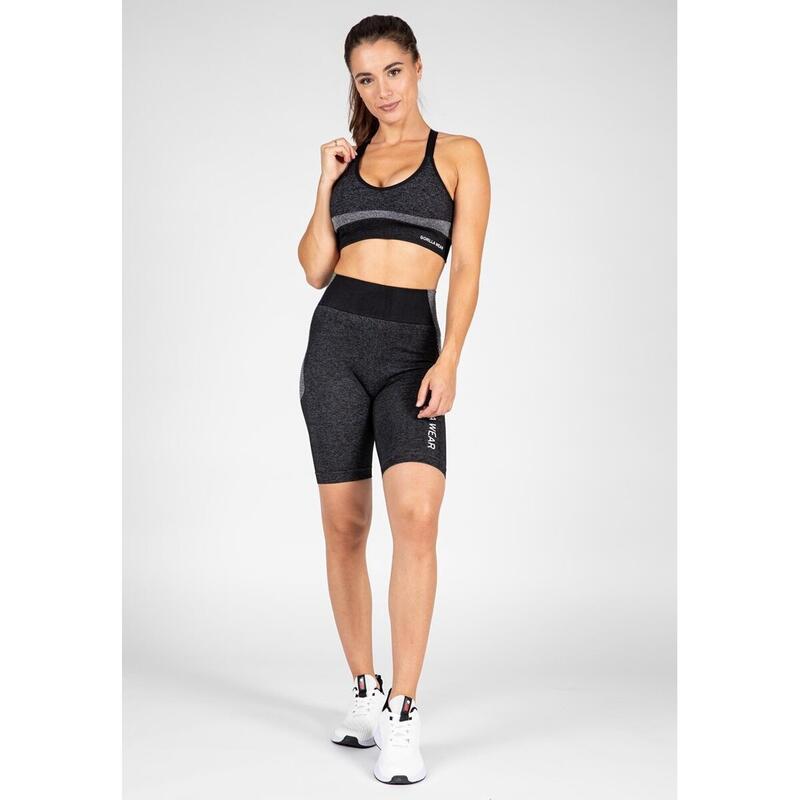 Selah Seamless Sports Bra - Black /XL