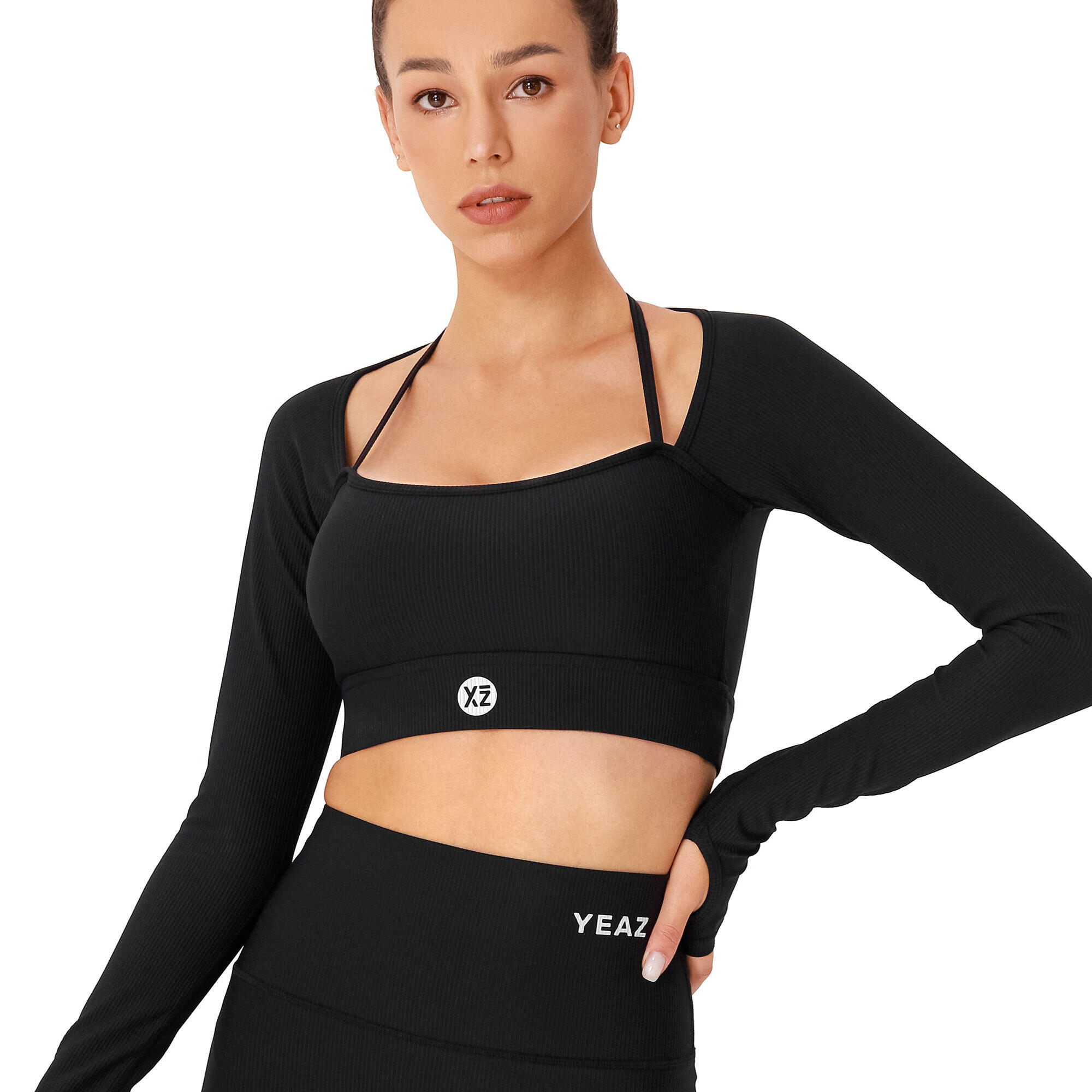 Reggiseno sportivo a maniche lunghe Yeaz Club Level 2/6