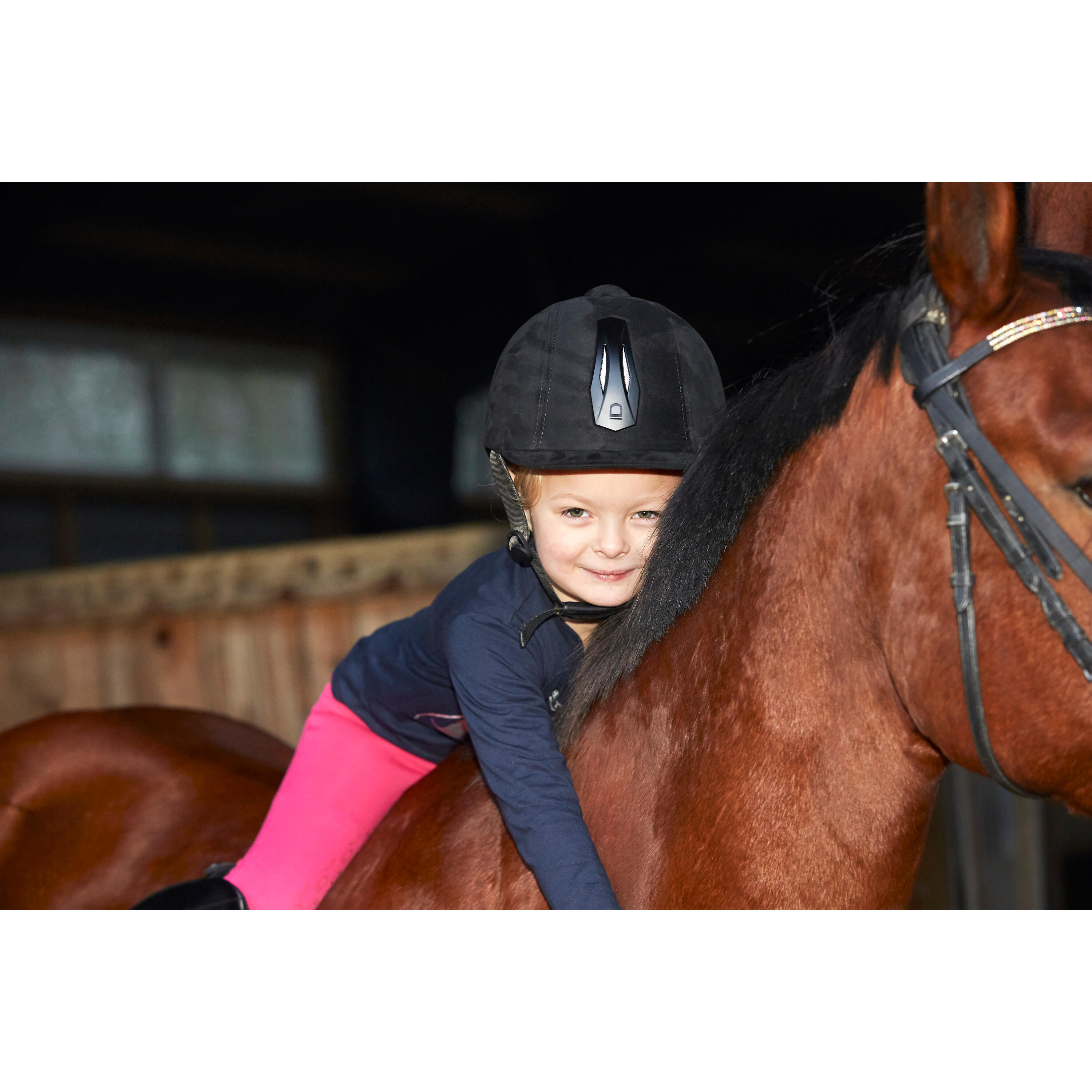 Casque d'équitation femme Equipage Focus