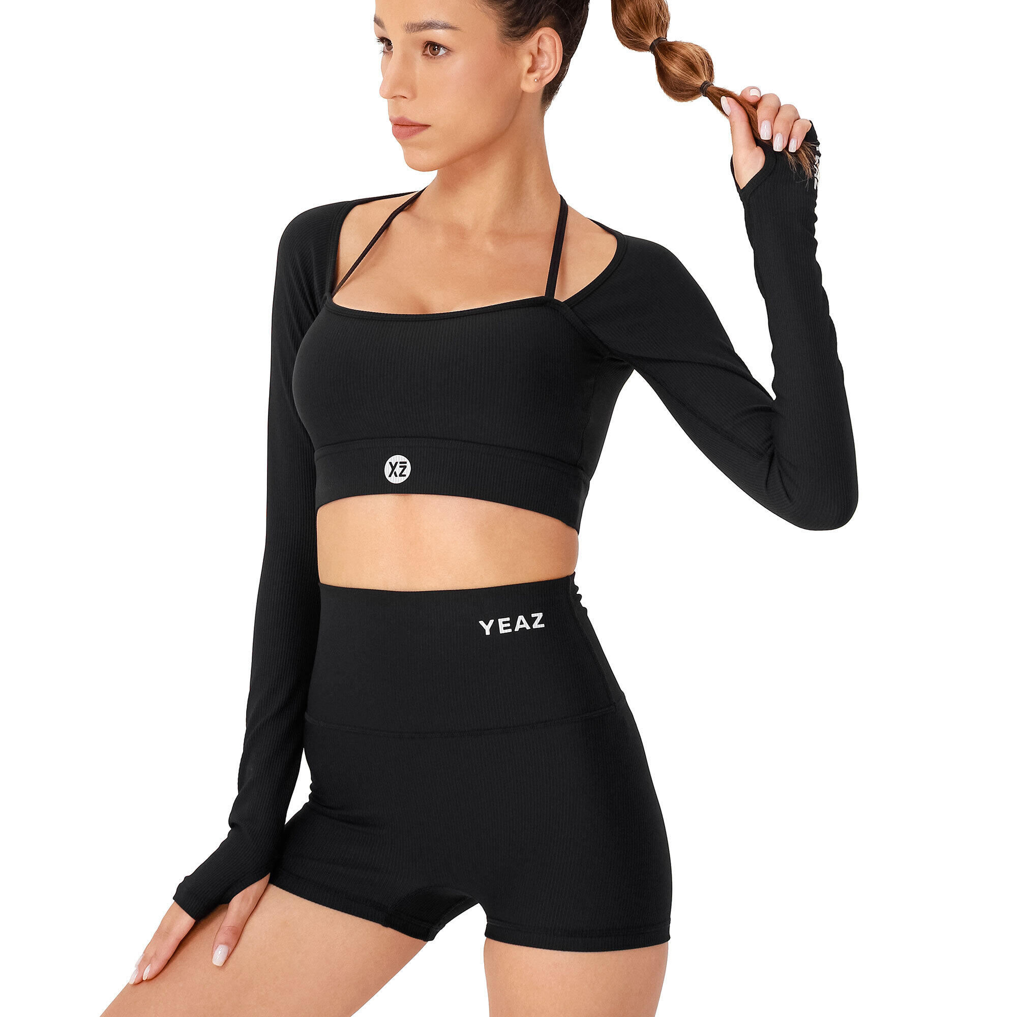 Reggiseno sportivo a maniche lunghe Yeaz Club Level 3/6
