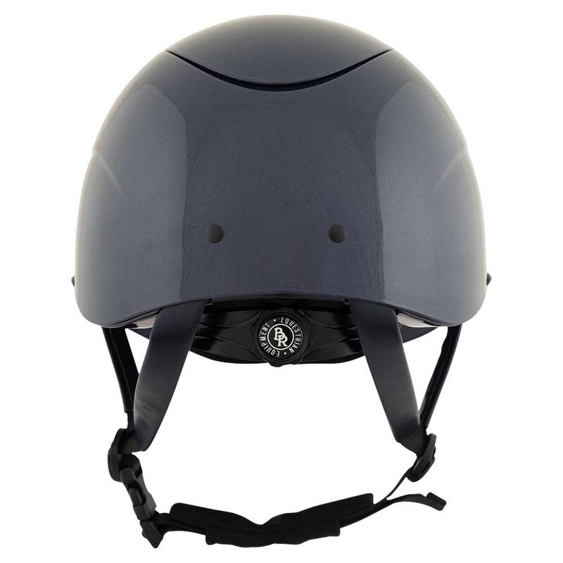 Casque d'équitation visière polo BR Equitation Thêta Plus Glossy