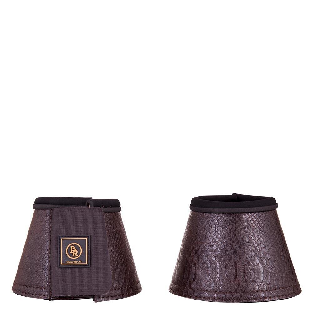 Br - Cloches Pour Cheval Imprimé Croco Br Equitation Pro Max - Cloche - Marron - 42 M/l - Decathlon