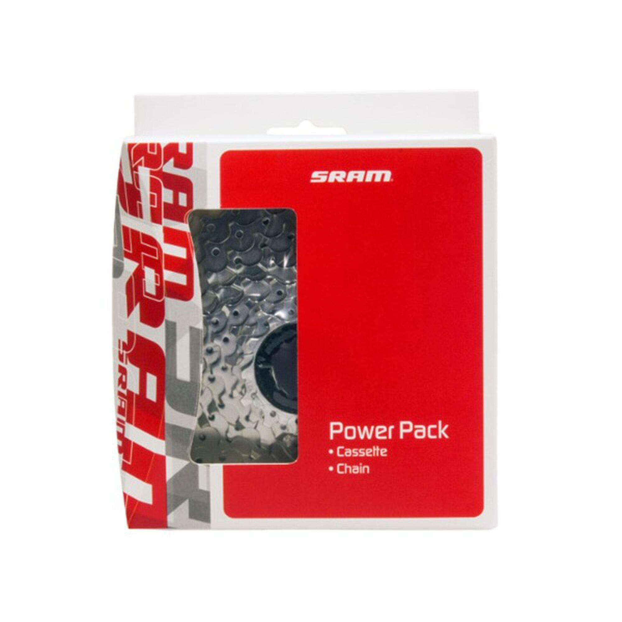 Kettingcassette Sram Power Pack Pc 830 Pg 830 8V 11 28 SRAM Decathlon