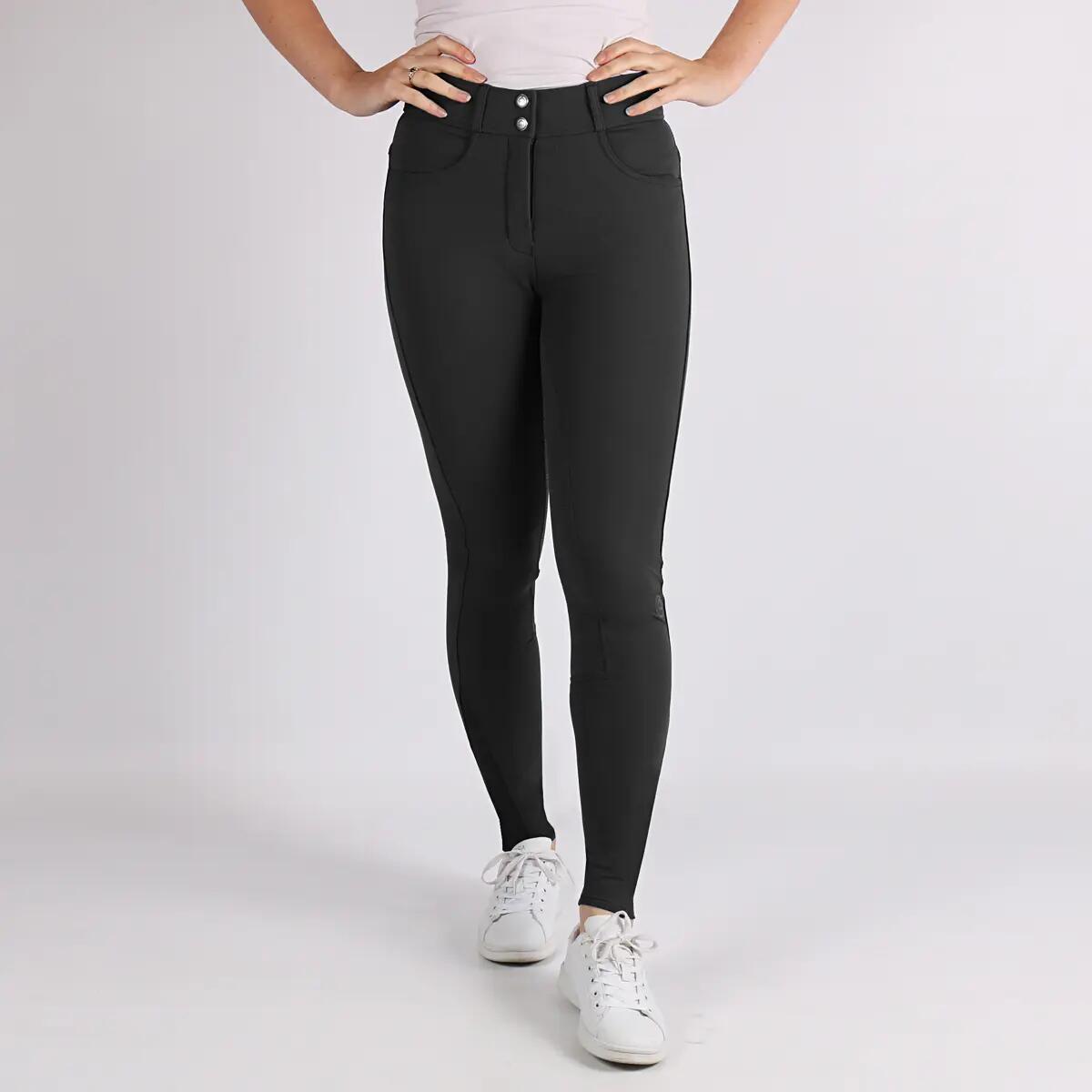 Rijbroek Montar Highwaist Megan 2.0 Full Grip Zwart 2/6