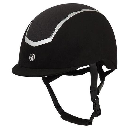 Casque d'équitation sigma microfibre avec top paillettes femme BR Equitation VG1