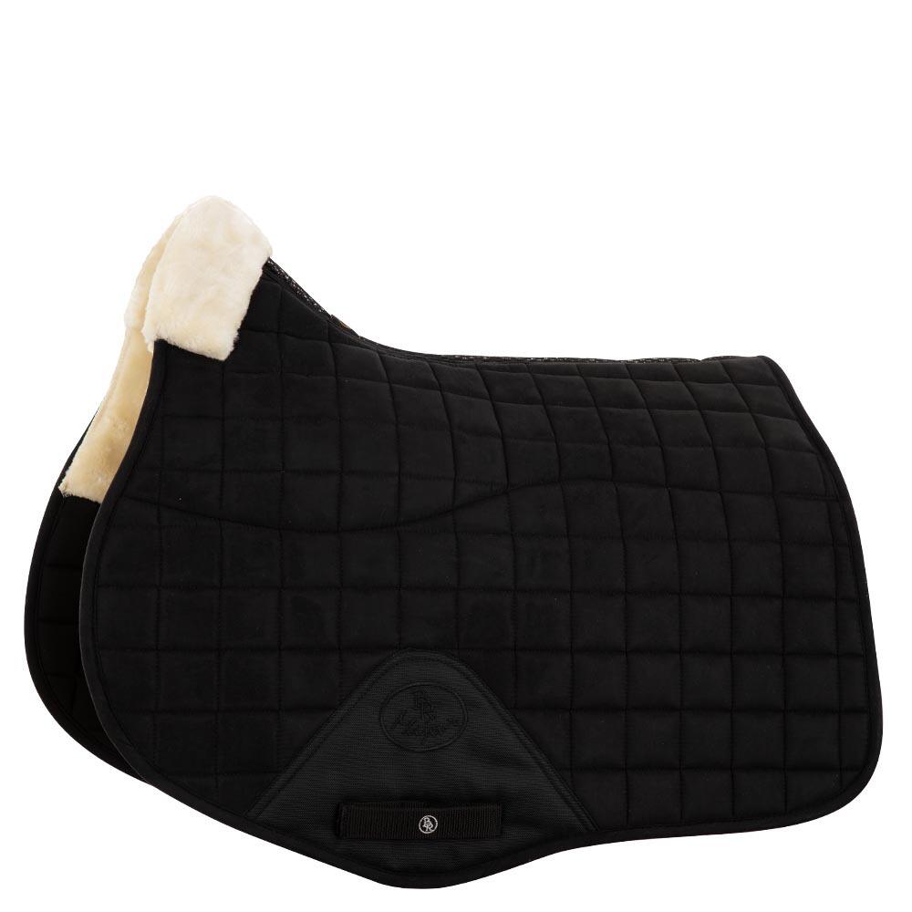Br - Tapis De Selle Pour Cheval Br Equitation Majeur 2 Polyvalence - Tapis De Selle - Noir - Cob - Decathlon