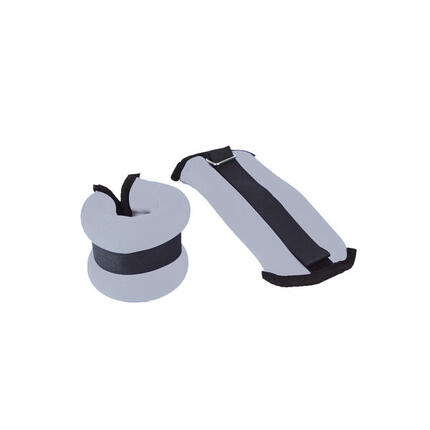 Verzwaarde polsbandjes (paar) Sporti 1.5kg