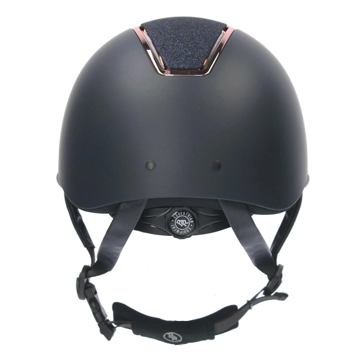 Rijhelm met polovizier BR Equitation Omega Painted Glitter 3/3
