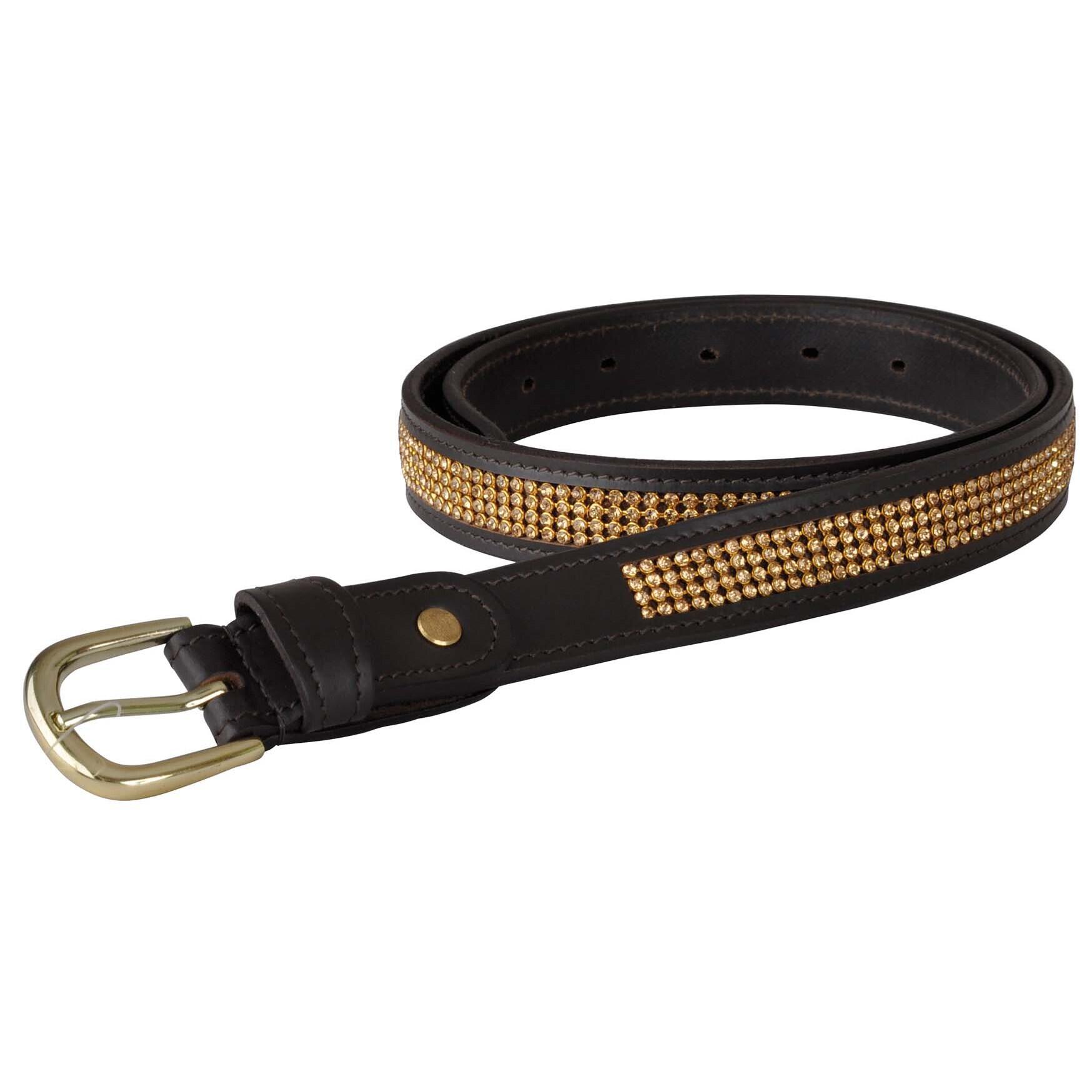 T DE T Cintura con strass T de T