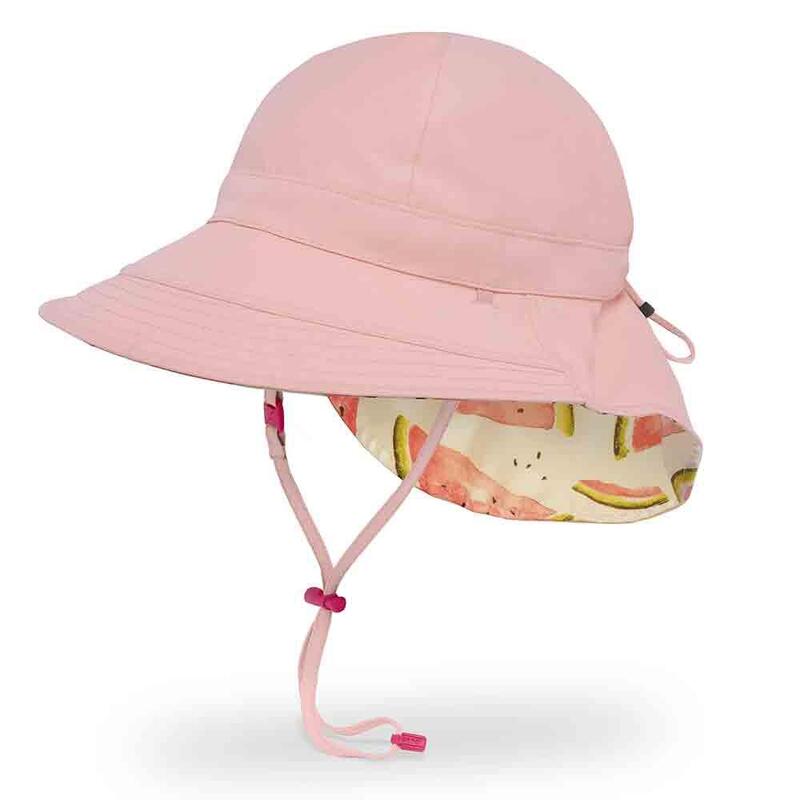 Kids' Natural Blend Cape Anti-UV Hat - Pink