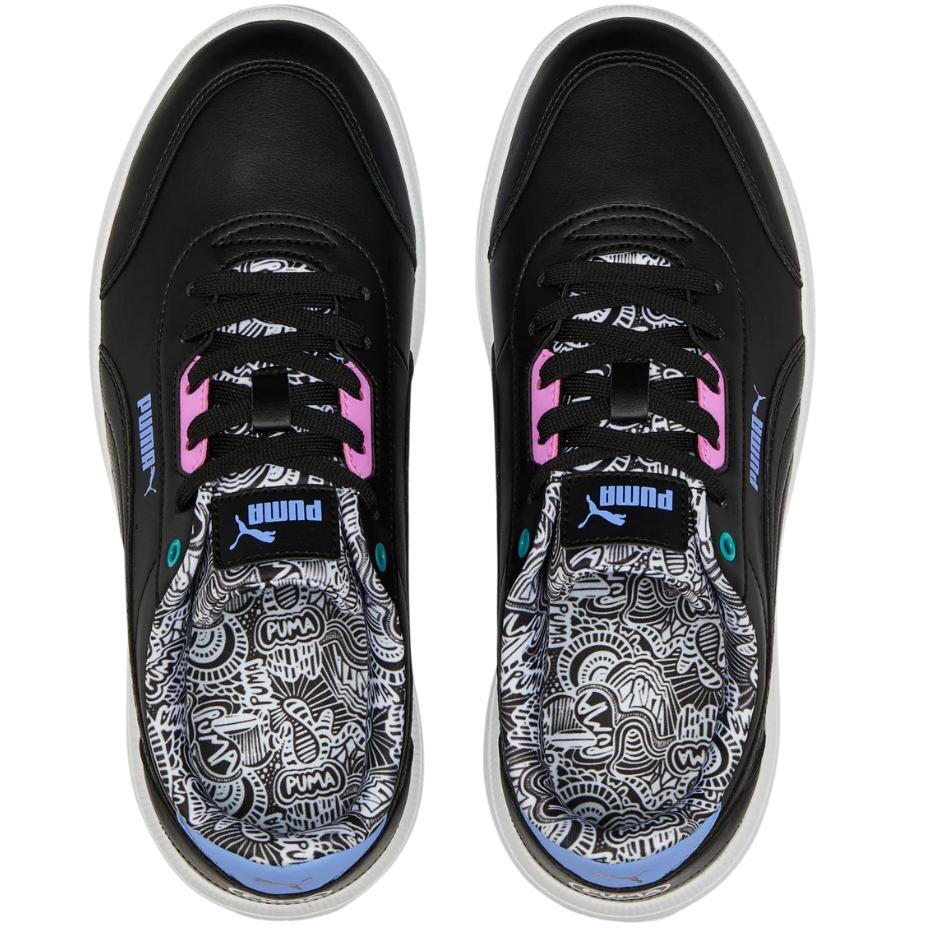 Sneaker "Tori Me Happy", Grafikdruck Damen Schwarz 2/5