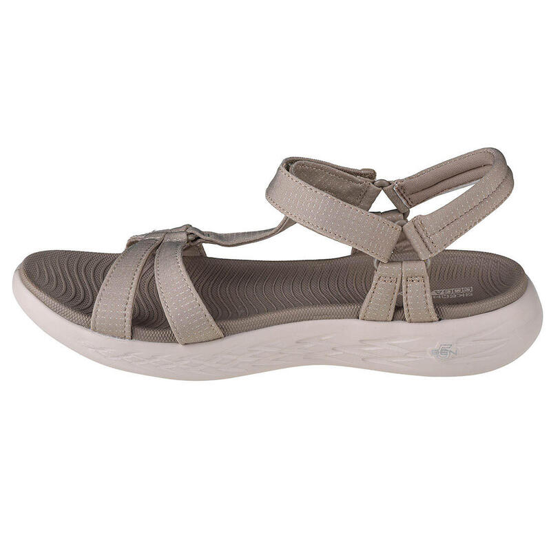 Sandale femei Skechers On The Go 600 Brilliancy, Bej